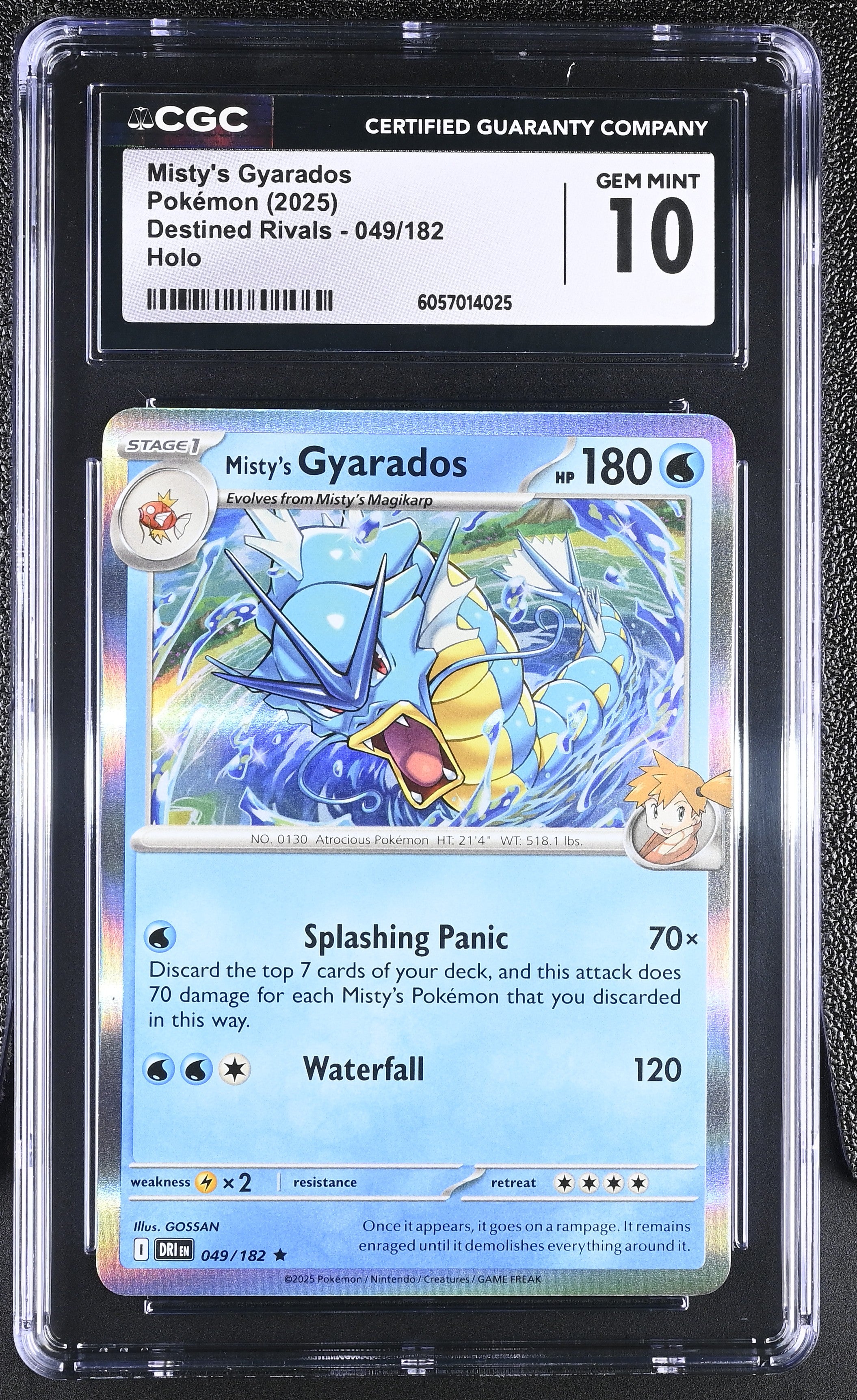 Pokemon Trading Card Game Destined Rivals Misty's Gyarados LOOSE Deck [Opened]