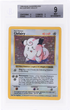 1999 Pokemon Base Set Shadowless Holo Clefairy #5 BGS 9