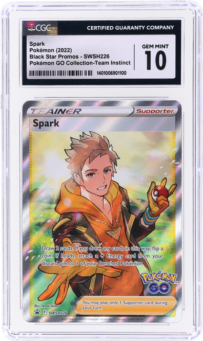 2022 Pokemon Go Promo Spark #SWSH226 CGC 10