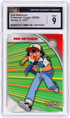 2000 Pokemon Tv Animation Series 2 Heroes and Villains Ash Ketchum #HV1 CGC 9