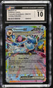 2025 Pokemon Prismatic Evolutions Holiday Calendar Glaceon Ex #026 CGC 10