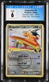 2009 Pokemon League Supreme Victors Crosshatch Holo Dragonite FB #56 CGC 6