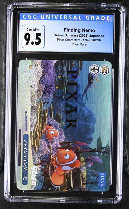 2022 Weiss Schwarz Japanese Pixar Characters Finding Nemo #S94-098PXR CGC 9.5