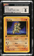 2000 Pokemon Team Rocket 1st Edition Machop #59 CGC 8