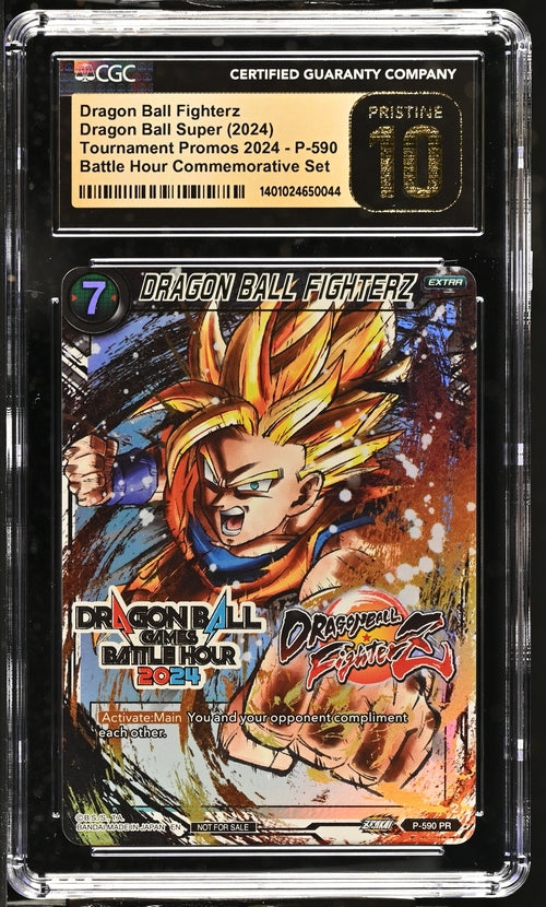 2024 Dragon Ball Super Battle Hour Promo Dragon Ball Fighterz #P-590 CGC 10 PRISTINE