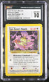 2000 Pokemon League Team Rocket's Meowth #18 CGC 10