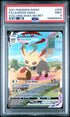 2021 Pokemon Evolving Skies Leafeon Vmax #205 PSA 9
