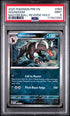 2025 Pokemon Prismatic Evolutions Master Ball Houndoom #063 PSA 9