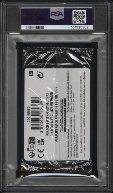 2023 Pokemon SV Black Star Promo Van Gogh Pikachu With Grey Felt Hat #85 PSA 10