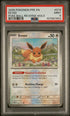 2025 Pokemon Prismatic Evolutions Poke Ball Holo Eevee #74 PSA 9