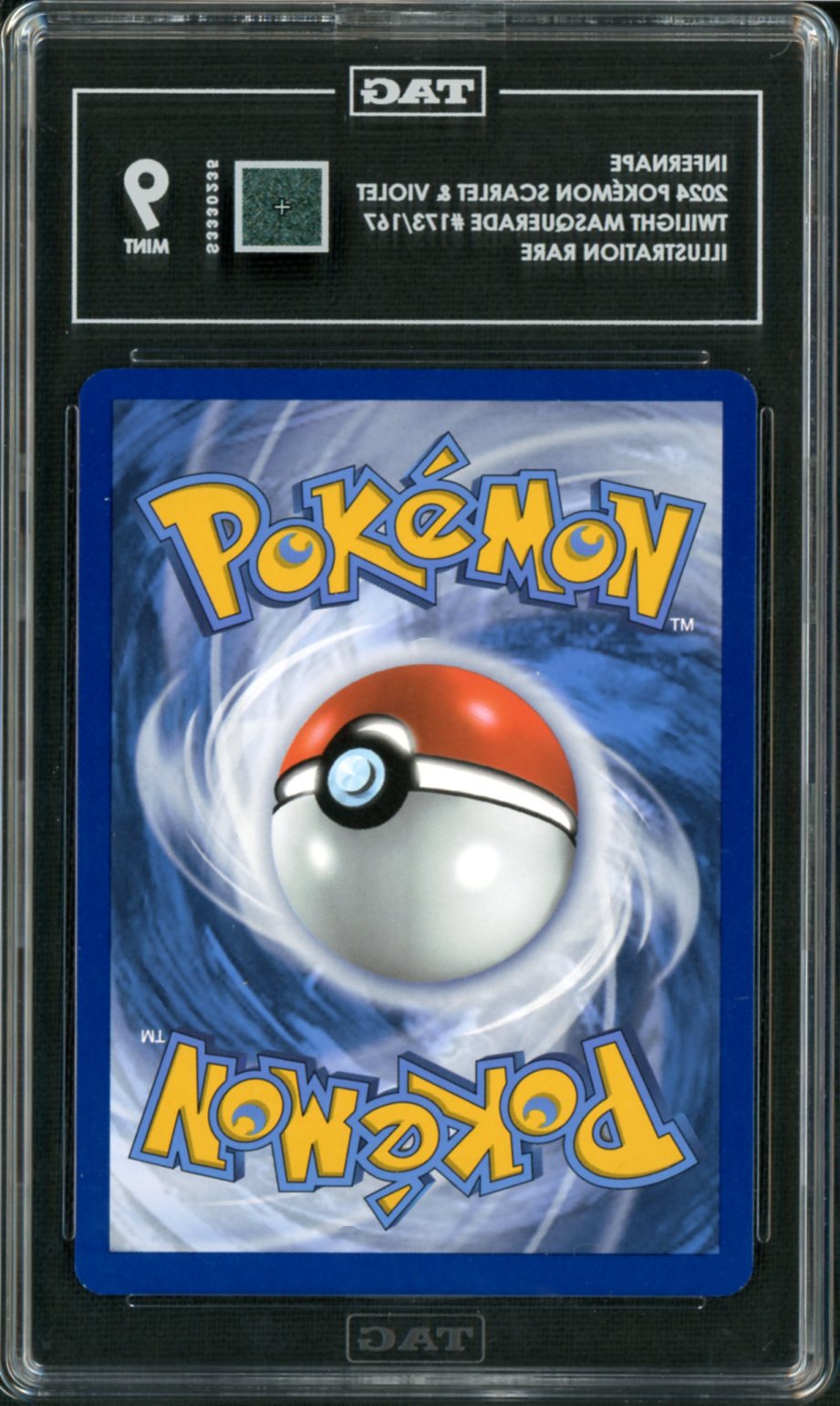 2024 Pokemon Twilight Masquerade IR Infernape #173 TAG 9