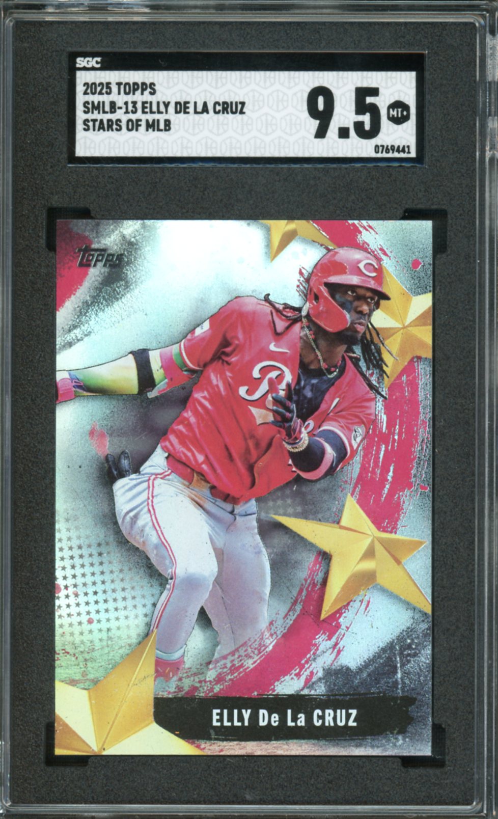 2025 Topps Stars of MLB Elly De La Cruz #SMLB13 SGC 9.5