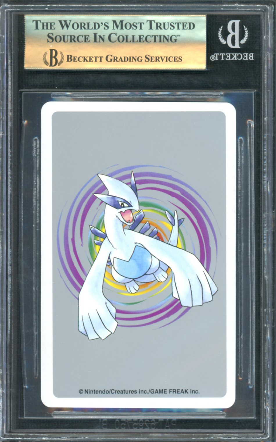 1999 Pokemon Silver Poker Set Suicune #245 BGS 9.5