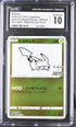 2023 Pokemon Japanese Yu Nagaba X PCG Pikachu #208 CGC 10