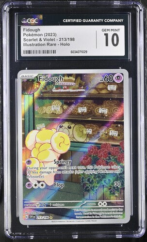 2023 Pokemon Scarlet & Violet Fidough #213 CGC 10