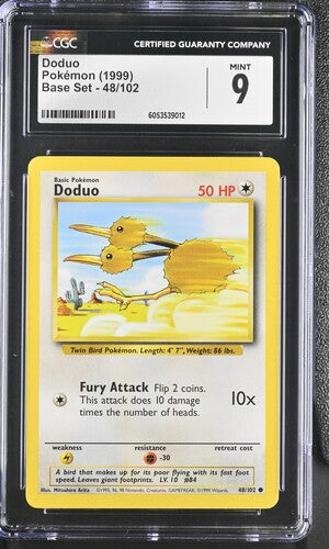 1999 Pokemon Base Set Doduo #48 CGC 9