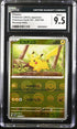 2023 Pokemon Japanese 151 Reverse Holo Pikachu #25 CGC 9.5