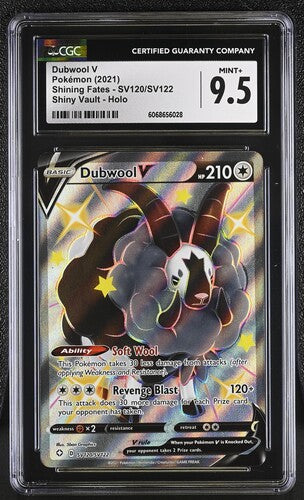2021 Pokemon Shining Fates Dubwool V #SV120 CGC 9.5