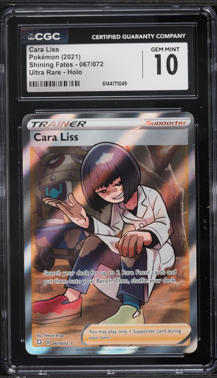 2021 Pokemon Shining Fates Cara Liss #067 CGC 10