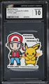 2025 Pokemon Japanese Trainers Pt.1 B-Side Label Red & Pikachu CGC 10 GEM MINT