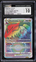2022 Pokemon Silver Tempest Rainbow Rare Regidrago VSTAR #201 CGC 10