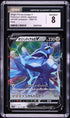 2022 Pokemon Japanese Sword & Shield VSTAR Full Art Origin Forme Dialga V #100 CGC 8 NM-MT