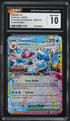 2025 Pokemon SV Prismatic Evolutions Surprise Box Glaceon ex #26 CGC 10 GEM MINT