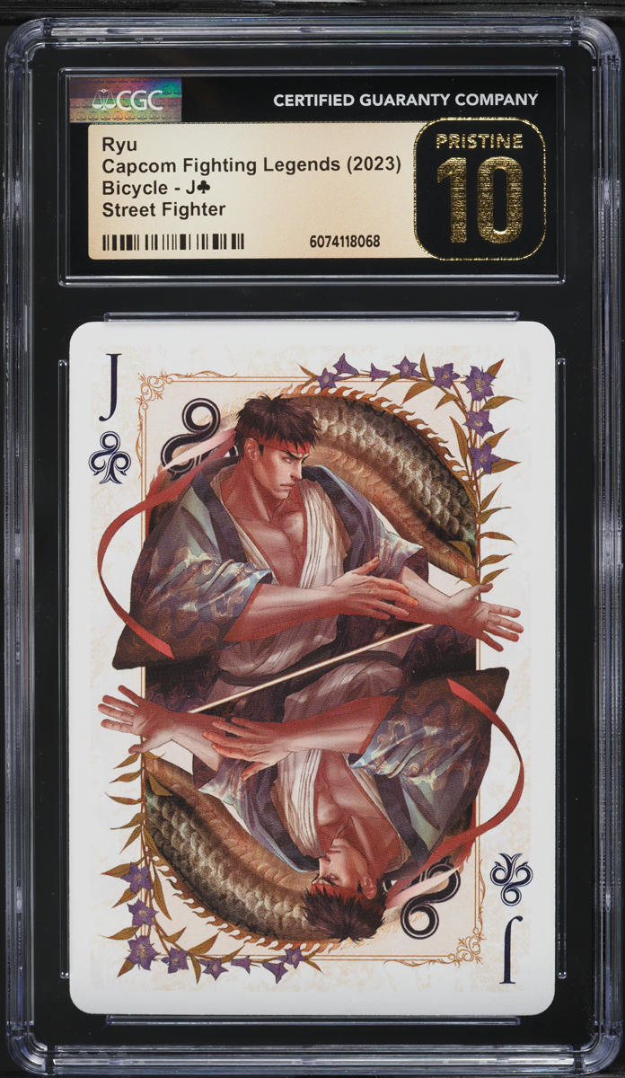 2023 Capcom Fighting Legends Street Fighter Ryu CGC 10 PRISTINE
