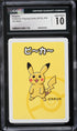 2019 Pokemon Japanese Playing Cards Old Maid Pikachu CGC 10