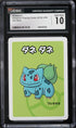2019 Pokemon Japanese Playing Cards Old Maid Bulbasaur CGC 10