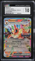 2025 Pokemon SV Prismatic Evolutions Surprise Box Flareon ex #14 CGC 10 GEM MINT