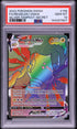 2022 Pokemon Silver Tempest Rainbow Rare Regieleki VMAX #198 PSA 10