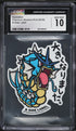 2019 Pokemon Japanese Stickers Part 6 B-Side Label Gyarados CGC 10 GEM MINT