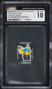 2018 Pokemon Center Flake Seals Rainbow Pretend Boss Pikachu Team Aqua CGC 10