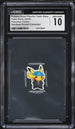 2018 Pokemon Center Flake Seals Rainbow Pretend Boss Pikachu Team Aqua CGC 10