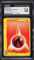 2001 Pokemon Japanese VS Fire Energy CGC 10