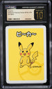 2019 Pokemon Japanese Playing Cards Old Maid Pikachu CGC 10 PRISTINE