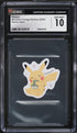 2024 Pokemon Japanese Kamio Mini Deco Collage Stickers Pikachu CGC 10 GEM MINT