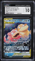 2019 Pokemon Japanese SM Miracle Twin Holo Slowpoke & Psyduck GX #11 CGC 10 GEM