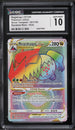 2022 Pokemon Silver Tempest Rainbow Rare Regidrago VSTAR #201 CGC 10