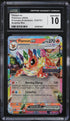2025 Pokemon SV Prismatic Evolutions Surprise Box Flareon ex #14 CGC 10 GEM MINT