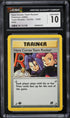 2000 Pokemon Team Rocket 1st Edition Holo Here Comes Team Rocket! #15 CGC 10