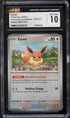 2025 Pokemon Prismatic Evolutions Master Ball Eevee #74 CGC 10