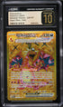 2023 Pokemon Obsidian Flames Gold Rare Charizard ex #228 CGC 10 PRISTINE