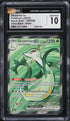 2025 Pokemon SV Black Bolt Full Art Serperior ex #156 CGC 10 GEM MINT