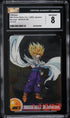 2003 Dragon Ball Japanese Morinaga Deluxe Wafers Vol. 1 3D Card Z Warriors CGC 8