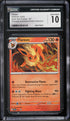2025 Pokemon SV Black Star Promo Prismatic Evolutions Poster Flareon CGC 10 GEM