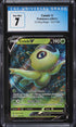 2021 Pokemon Sword & Shield Chilling Reign Celebi V #7 CGC 7 NRMT