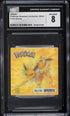 2022 Pokemon Japanese Seaweed Lenticulars Jolteon #135 CGC 8 NM-MT