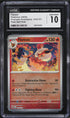 2025 Pokemon SV Prismatic Evolutions Poke Ball Holo Flareon #13 CGC 10 GEM MINT